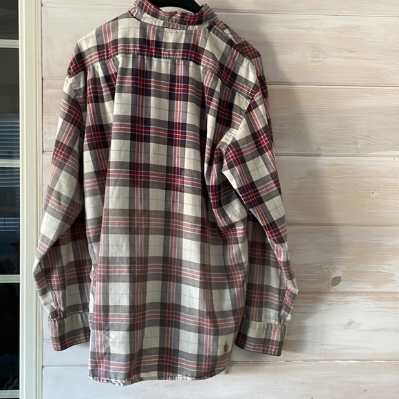 Bleached Ombré Flannel Shirt - Picture 4 of 7